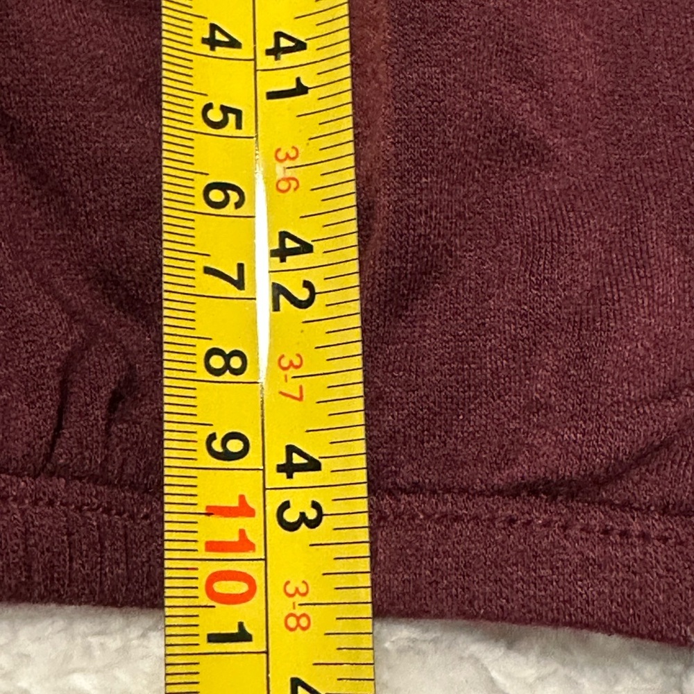 Bleusalt  Burgundy Men’s Long sleeve T-shirt and Jogger pants. - Picture 11 of 15